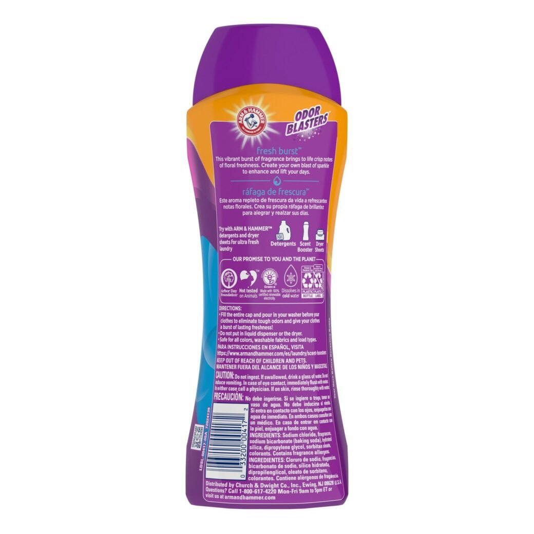 ARM & HAMMER Odor Blasters Fresh Burst In-Wash Laundry - Image 3