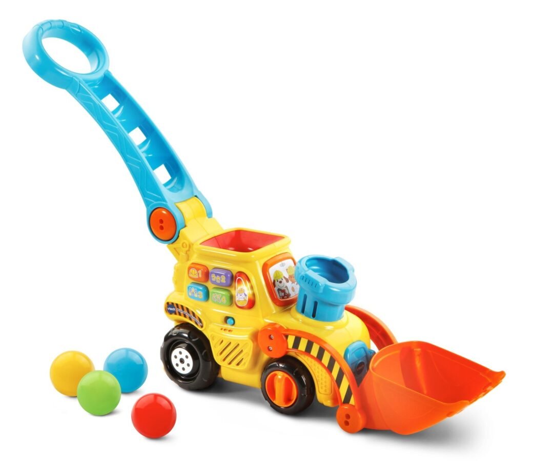 VTech, Pop-a-Balls, Push and Pop Bulldozer, Toddler Toy