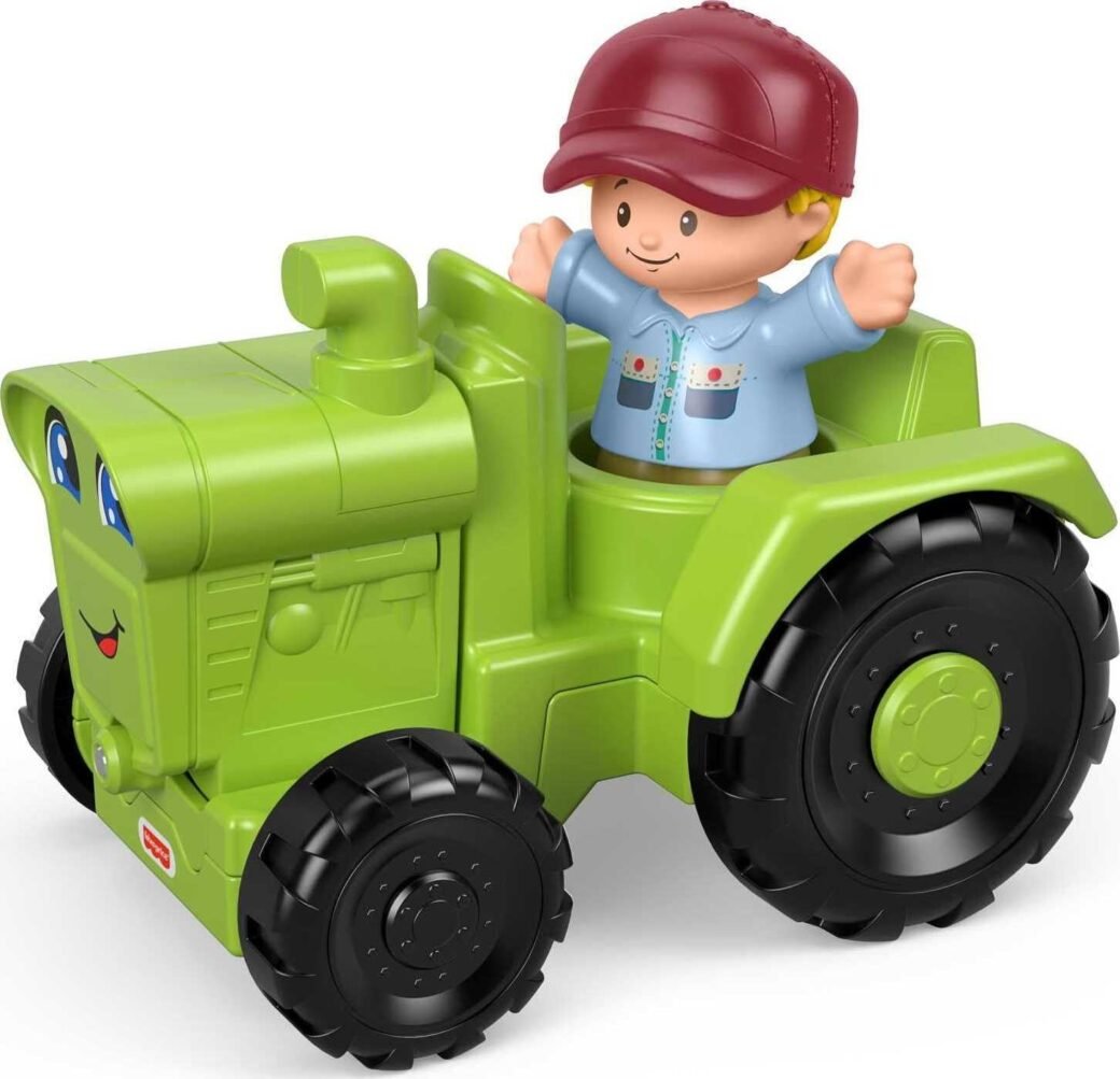 Fisher-Price Little People Helpful Harvester Tractor Vehicle