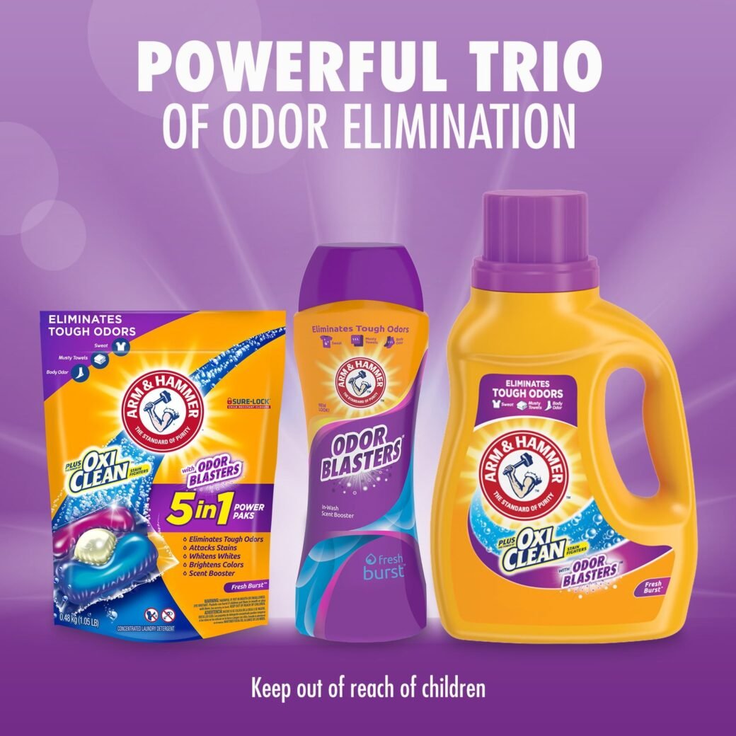 ARM & HAMMER Odor Blasters Fresh Burst In-Wash Laundry - Image 2