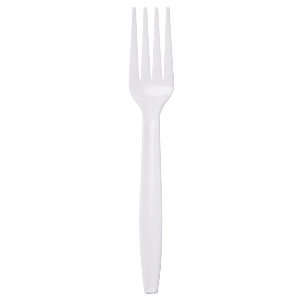 Great Value Everyday Disposable Plastic Forks - Image 2